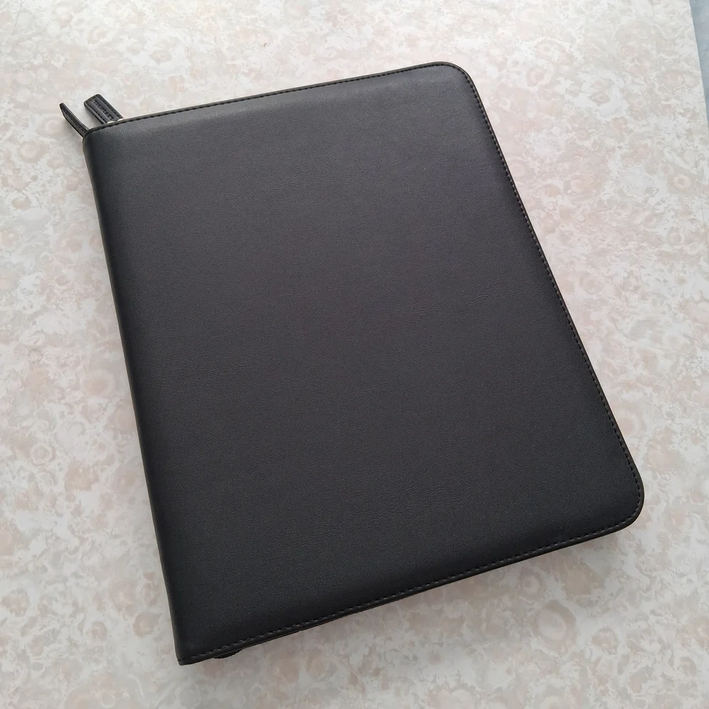 Levenger Levtex Portable Office Folio Brown